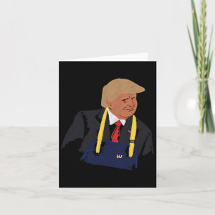 Trump Making Fries 2024 Card