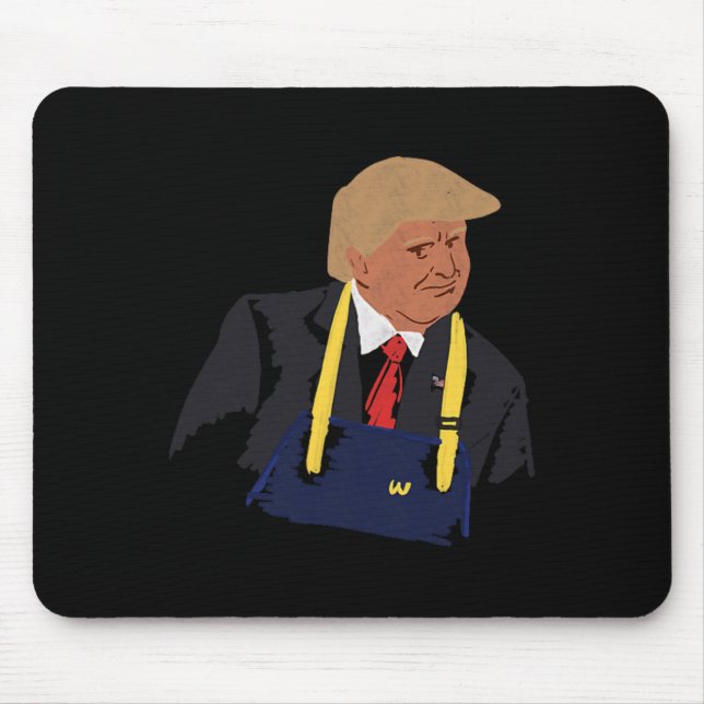 Trump Making Fries 2024  Mouse Pad (Front)