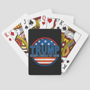 TRUMP Making Liberals Cry Again Playing Cards