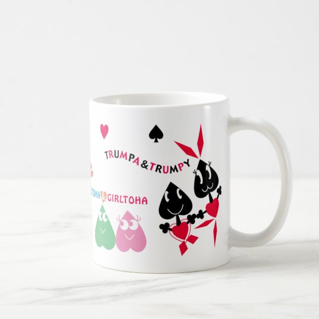 TRUMP MARK CHARACTERS COFFEE MUG (Right)
