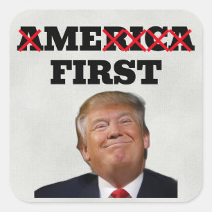 Trump (Me First) Sticker