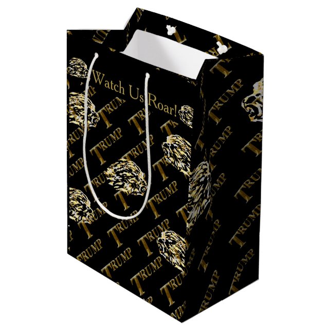 TRUMP MEDIUM GIFT BAG (Back Angled)