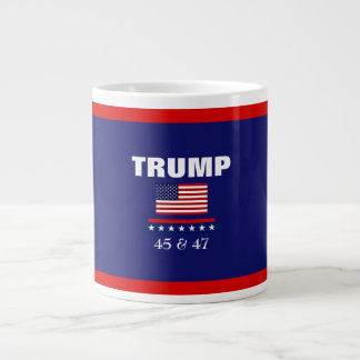 TRUMP MEILLEUR PRÉSIDENT JAMAIS 45 & 47 MUG À CAFE