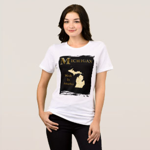 TRUMP MICHIGAN WATCH Tri-Blend SHIRT