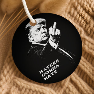Trump Middle Finger 2026 Meme Funny Favour Tags