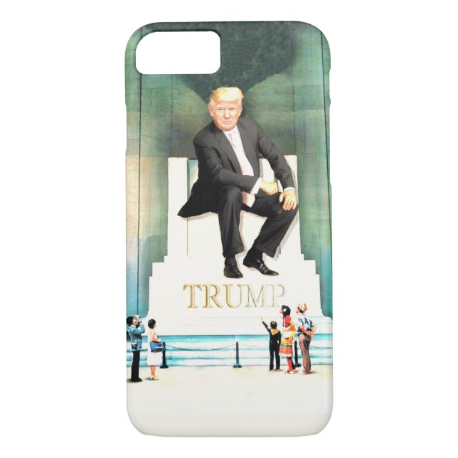 Trump: Monument to Self Case-Mate iPhone Case (Back)