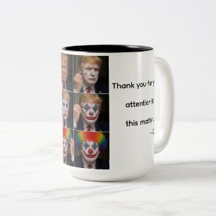 Trump Mug Funny Clown