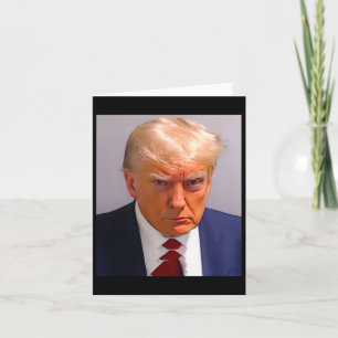 Trump Mug Shot 1 Card