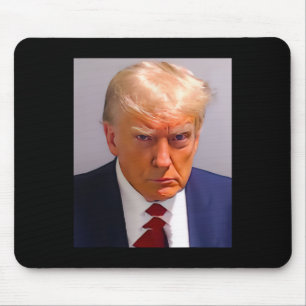 Trump Mug Shot 1  Mouse Pad