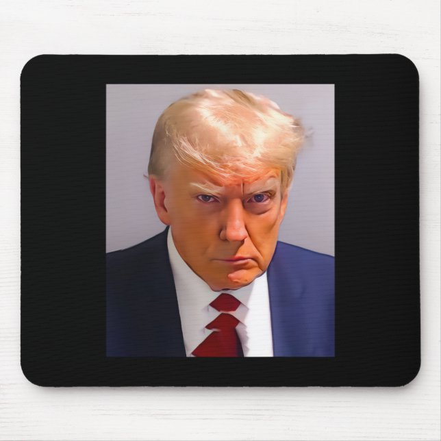 Trump Mug Shot 1  Mouse Pad (Front)