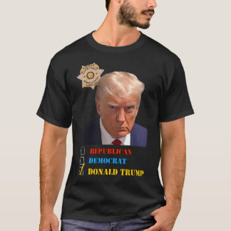 Trump Mug Shot - Vote Trump T-Shirt