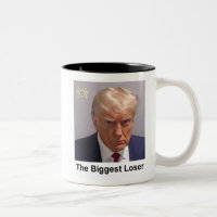 Trump Mug "The Biggest Loser" mugshot