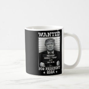 Trump Mug Tiré Recherché Aux États-Unis Président 