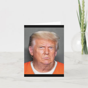 Trump Mugshot Card