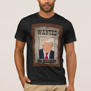 TRUMP MUGSHOT WANTED FOR PRESIDENT 2024 T-Shirt