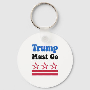 Trump Must Go3 Keychain