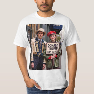Trump must Go DEI political T-Shirt