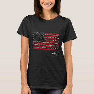 Trump Nation Proclamation Flag Premium Tri-blend  T-Shirt