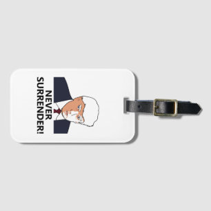 Trump Never Surrender Mug Shot Luggage Tag
