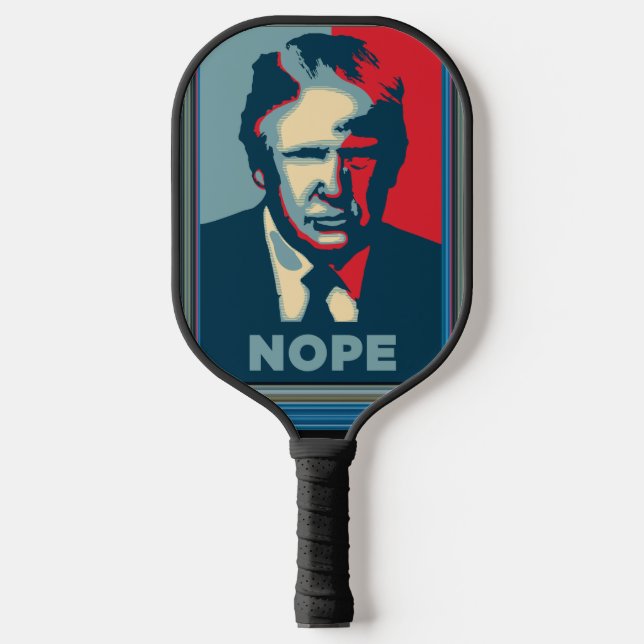 Trump Nope Pickleball Paddle (Front)