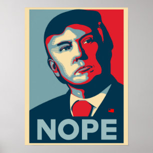 Trump - Nope Poster