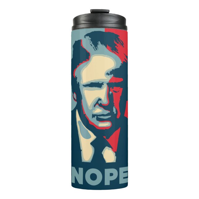 Trump Nope Thermal Tumbler (Front)