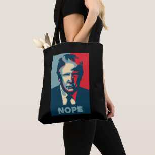 Trump Nope Tote Bag