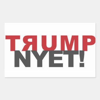 TRUMP NYET! sticker and other products