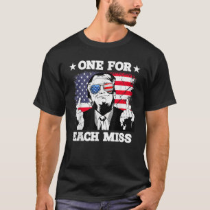 Trump One For Each Miss Trump Vote 2024 America US T-Shirt