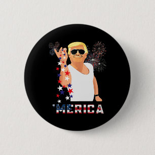 Trump Outfits 2024 Usa Election President Donald T 2 Inch Round Button
