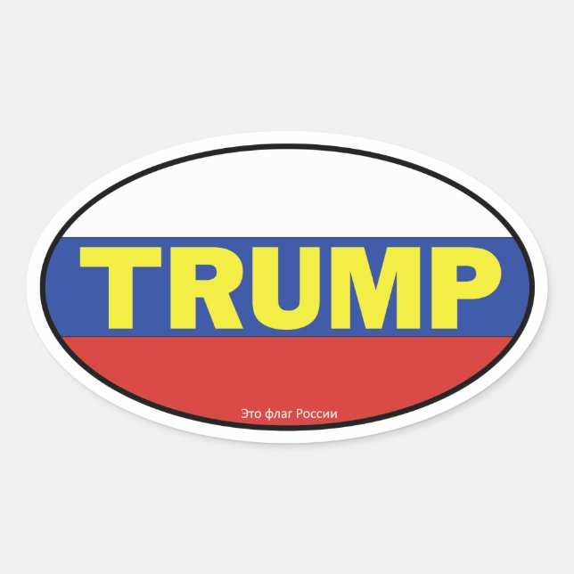 Trump Oval Sticker (Front)