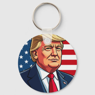 Trump owning the Libs Keychain