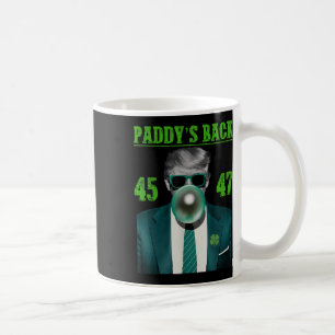 Trump Paddys Back Design - Funny Trump St Coffee Mug