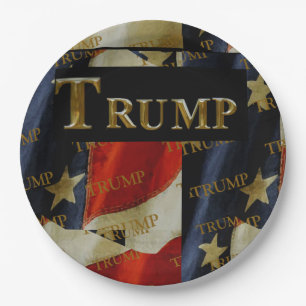 TRUMP PAPER PLATE