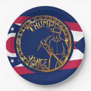  TRUMP PAPER PLATE