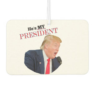 Trump Patriotic 🚗USA He's My President Air Freshener
