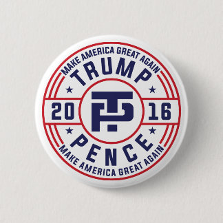 Trump Pence 2016 2 Inch Round Button
