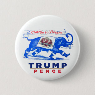 Trump Pence 2020 2 Inch Round Button