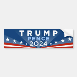 Trump Pence 2024 Bumper Sticker