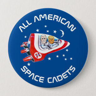 Trump & Pence 4 Inch Round Button