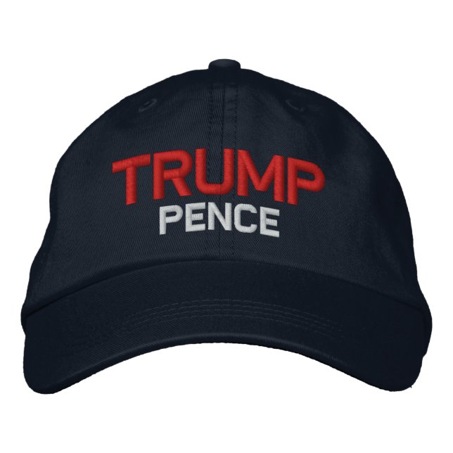 Trump Pence Embroidered Hat (Front)