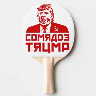 Trump Ping Pong Paddle: "Comrade Trump" Ping Pong Paddle