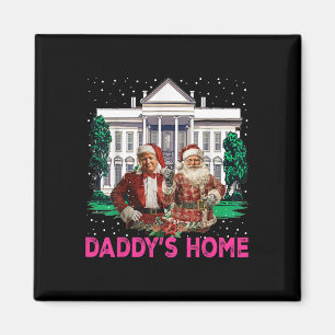 Trump Pink 2024 Take America Ck Daddy's Home Chris Magnet