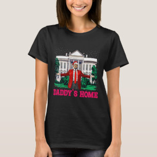 Trump Pink 2024 Take America Ck Daddy's Home Chris T-Shirt