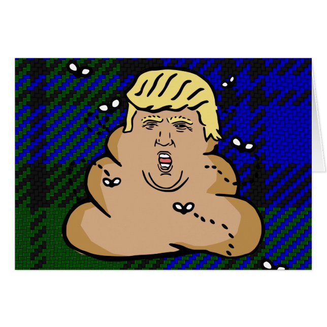 trump plaid poop (Front Horizontal)