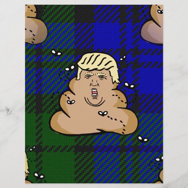 trump plaid poop (Front)