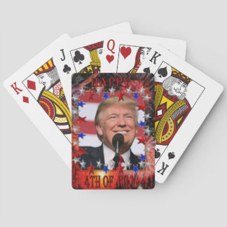 Trump playing cards