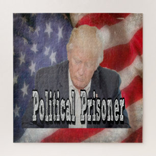 Trump Political Prisoner Jigsaw Puzzle