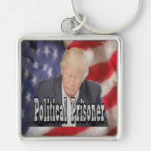 Trump Political Prisoner Keychain