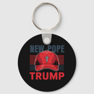 Trump Pope New Pope President Wants To Become New  Keychain